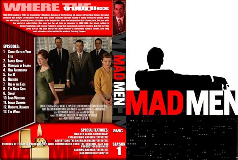 A man is whatever room he's in, bert cooper tells don and pete in nixon vs. Mad Men - Season 1 - TV DVD Custom Covers - Mad Men ...