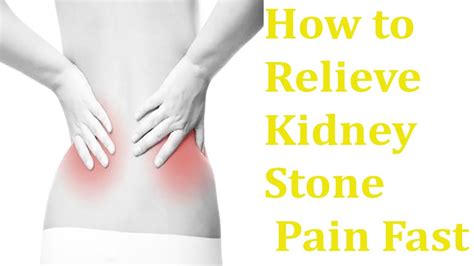 How To Relieve Kidney Stone Pain Fast 2 Natural Ways To Stop Kidney