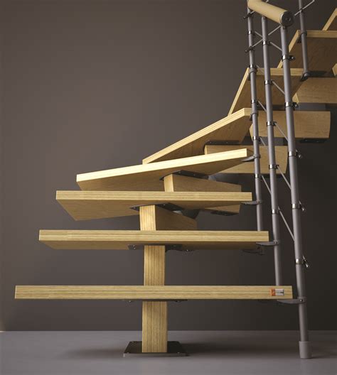 Open Staircase Type Timber Beech L00l Stairs