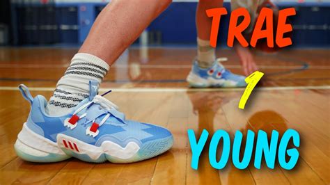 Testing Trae Youngs First Signature Basketball Sneaker Adidas Trae