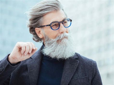 Silver Agence De Top Modèles De Plus De 40 Ans Paris Grey Hair And Glasses Men With Grey