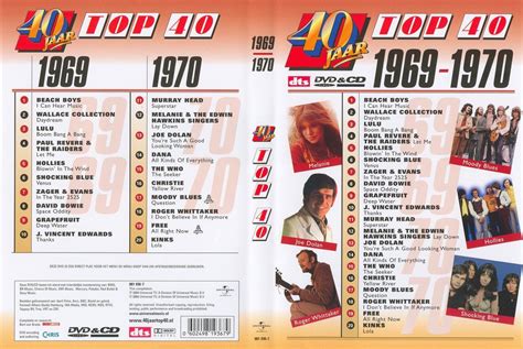 40 Jaar Top 40 1969 1970 Dvd Nl Dvd Covers Cover Century Over 1