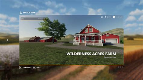 Wilderness Acres Farm V10 Map Farming Simulator 19 Mod Fs19