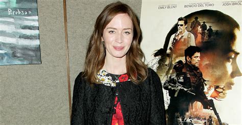 Emily Blunt Celebrates ‘sicario At Special Luncheon Emily Blunt