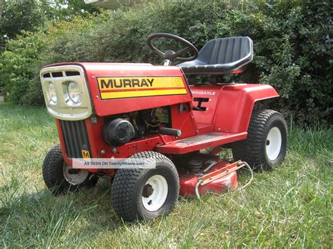 Murray 11 Lawn Tractor Riding Mower Made In 1980 Near