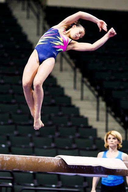 sarah finnegan on beam at 2011 visa championships olympic gymnastics gymnastics posters