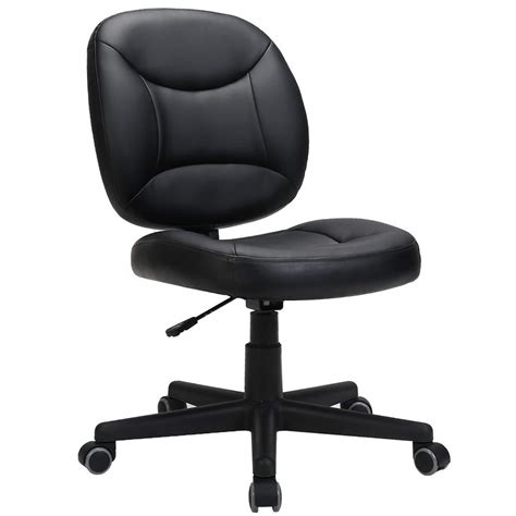 Reception chairs provide the best outfit for your reception room and can reflect your range and quality of business. LasVillas Ergonomic PU Leather Mid Back Executive Office ...