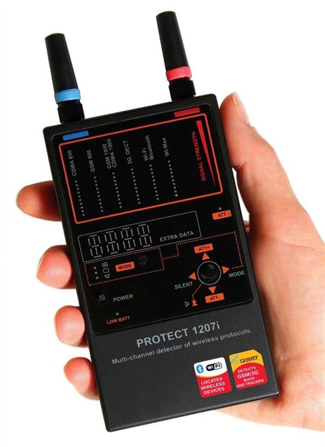 Protect Your Privacy Today With The Dd 1207 Rf Bug Detector Detects