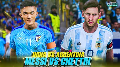 India Vs Argentina Football Gameplay Showdown Intense Clash