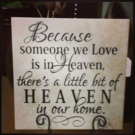 Because Someone We Love Is In Heaven Theres A Little Bit Etsy