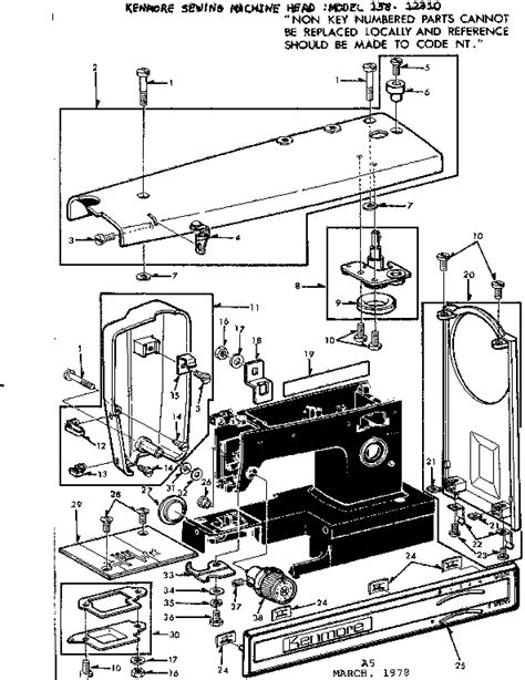 Looking For Kenmore Model 15812310 Mechanical Sewing Machine Repair