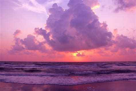 Anythinkg beachy is great love the unusual blue waters and pink. Pink Beach Sky | Rae Spofford | Flickr