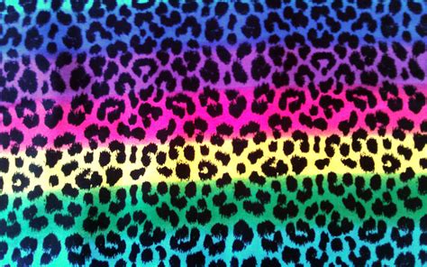 Free Download Neon Rainbow Animal Print Backgrounds