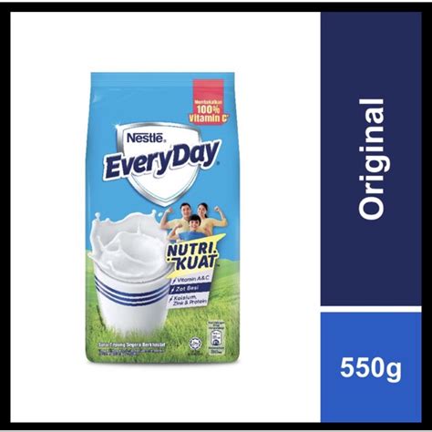 Nestle Everyday Milk Powder 550g Shopee Singapore