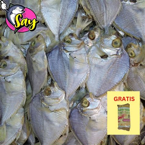 Ikan Asin Petek Sedang Super 1kg Lazada Indonesia