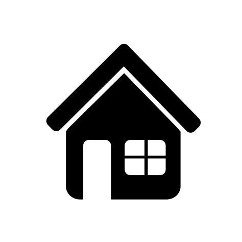 Sign Of House Icon 569205 Vector Art At Vecteezy