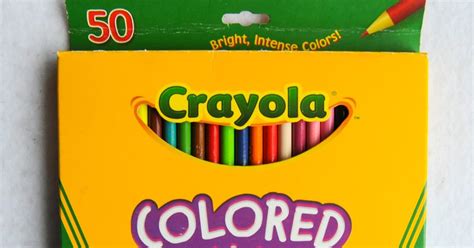 Crayola 50 Count Colored Pencils Whats Inside The Box Jennys