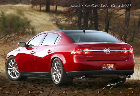 Caseyartandcolour Buicks Large Rwd Sport Sedan—lucerne Reborn