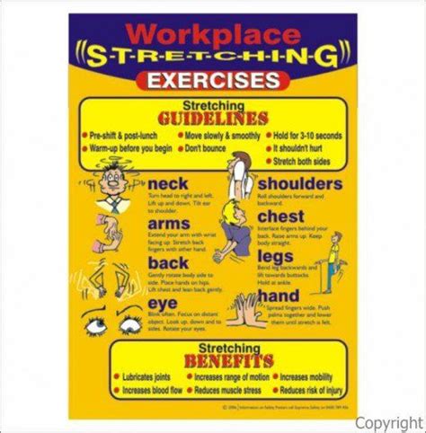 the benefits of stretching at work posters included caloriebee benefits of stretching