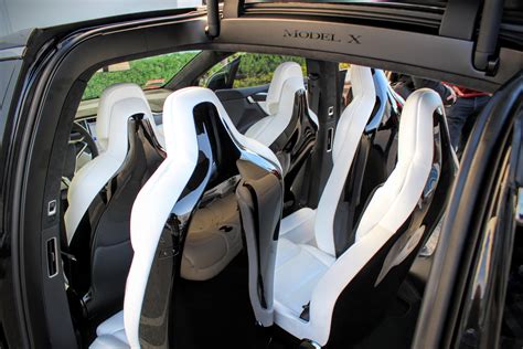 Tesla Model X Interior Seating