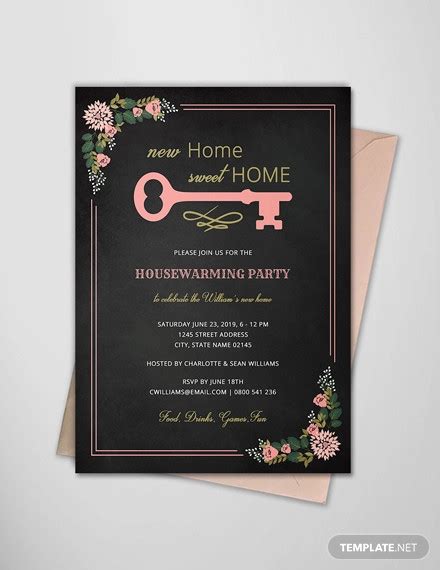 housewarming invitation designs psd ai design trends premium