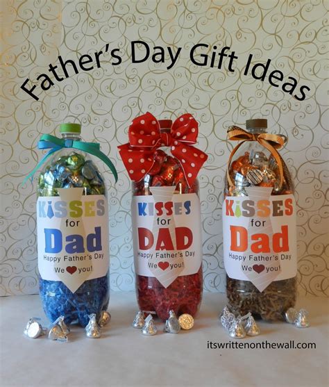 Last minute easy crafts diy father's day gifts. Fathers Day Gift Ideas -You're One Smart Cookie, Kisses ...