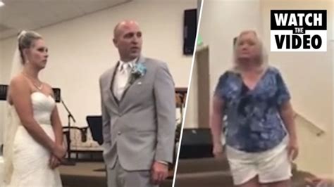 bride goes head to head with ranting mother in law after she interrupts vows daily telegraph