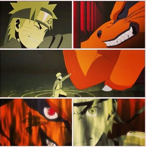Naruto And Kurama Fist Bump One Of My Favorite Scenes Effetti