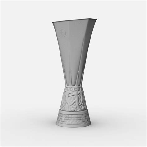 UEFA Europa League Cup Trophy 3D Model