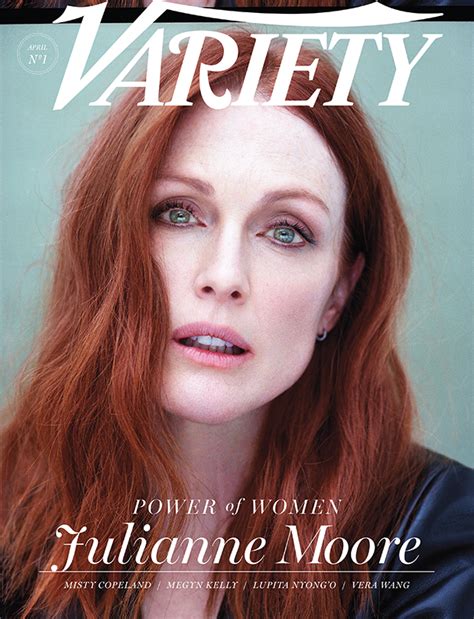‘variety Debuts Annual Power Of Women Issue Featuring Julianne Moore