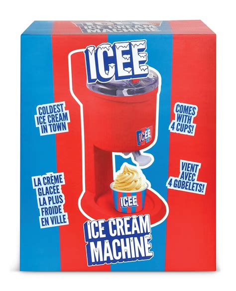 iscream icee ice cream machine make delicious soft serve ice cream includes 4 cups