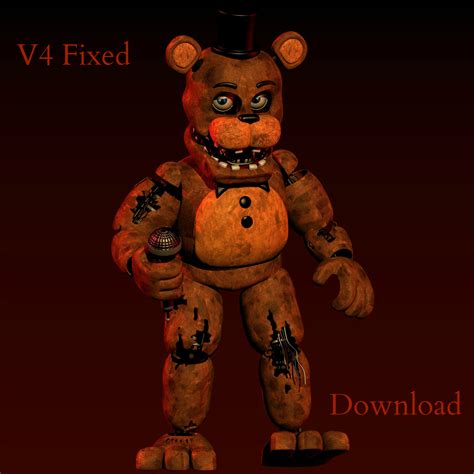 Withered Freddy V4 FIXED [DOWNLOAD] by CoolioArt on DeviantArt