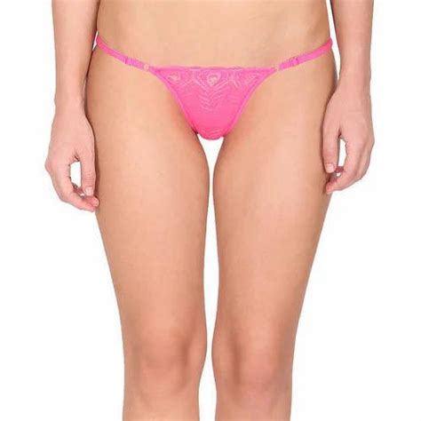 Pink Cotton Lace Thongs At Rs Piece In New Delhi ID