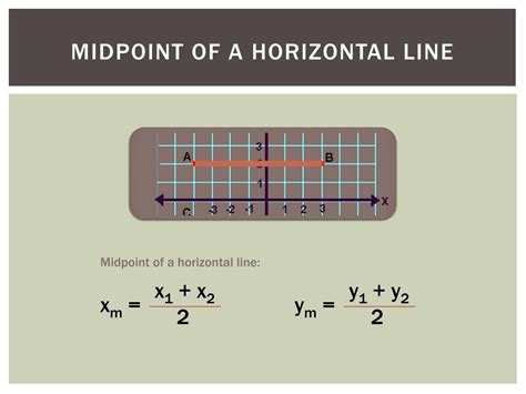 Ppt Midpoint Of A Line Segment Powerpoint Presentation Free Download