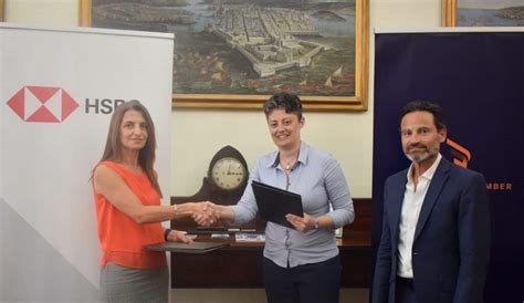 Josanne Cassar Hsbc Malta Signs Gold Partnership Renewal With The
