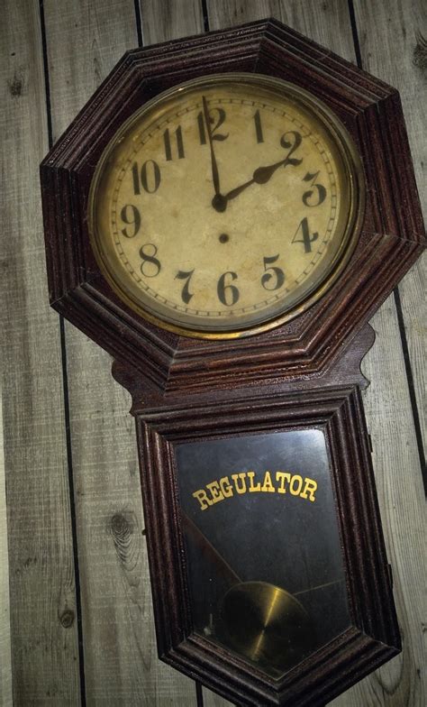 Early Regulator Wall Clock Collectors Weekly