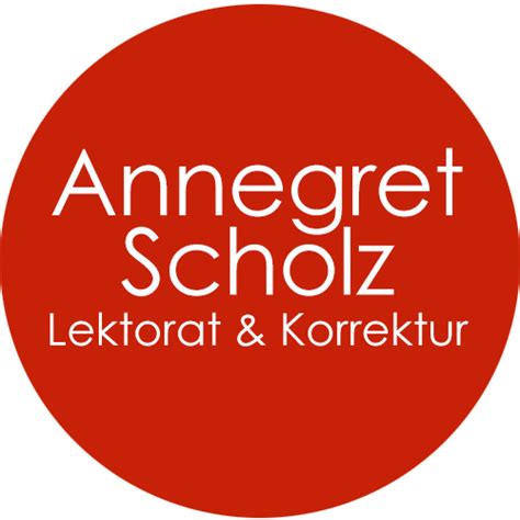 Impressum | Annegret Scholz - Lektorat & Korrektur