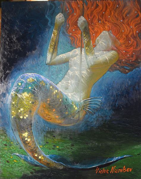 The Art Of Animation Victor Nizovtsev In Mermaid Painting