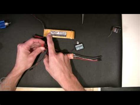 rc motor  esc wiring part  youtube