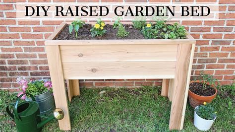 How To Build A Garden Box On Legs Builders Villa