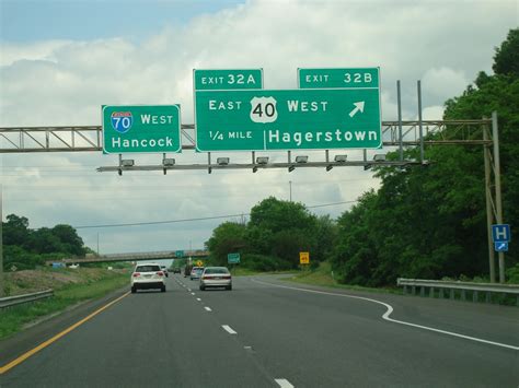 Lukes Signs Interstate 70 And Route 40 Maryland