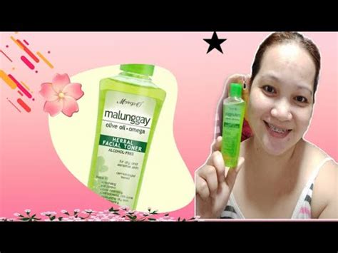 Moringa Malungay Herbal Facial Toner Youtube