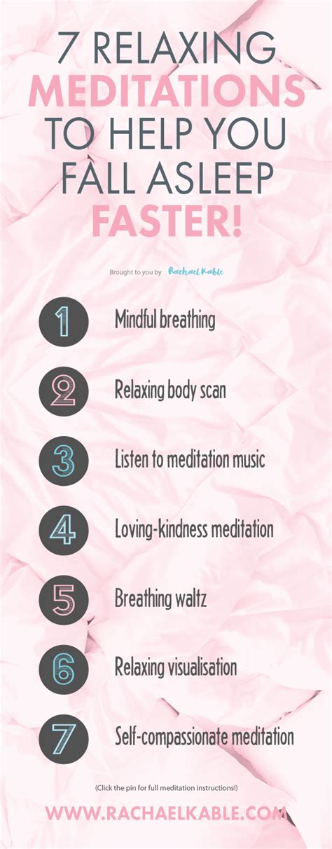 7 Simple Bedtime Meditations For Better Sleep — Rachael Kable