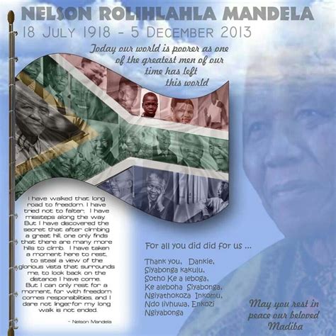 Remembering Madiba Greatful First World Mandela