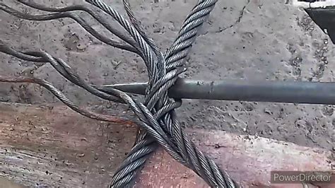 Tutorial The Way We Splice Steel Cable78×6×19wire Youtube