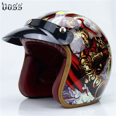 Beli helm vespa retro piaggio terlengkap harga murah august 2021 terbaru di tokopedia! VOSS motorcycle vespa helmet vintage open face 3/4 helmet ...