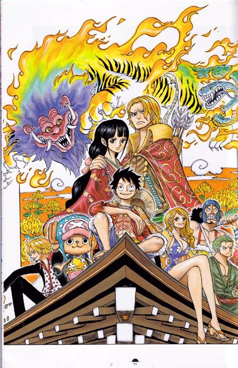 One Piece Color Walk 9 Tiger Art Book Anime Books