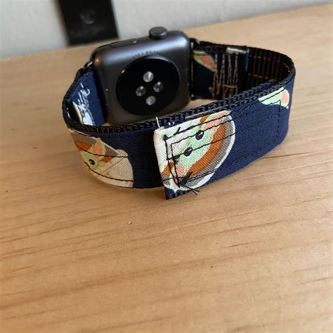 Baby Yoda Inspired Apple Watch Band Etsy