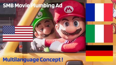 Concept Super Mario Bros Movie Plumbing Commercial Multilanguage