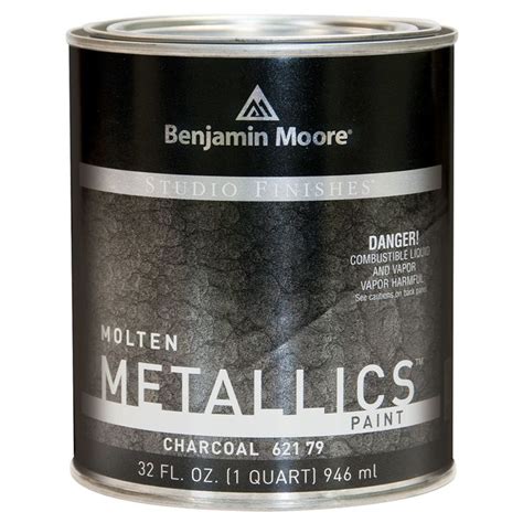Benjamin Moore Molten Metallics Quart Benjamin Moore Metallic